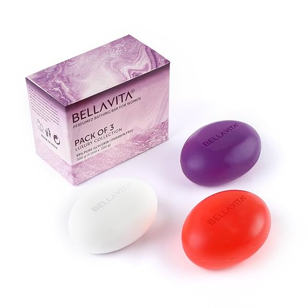 Image of BELLAVITA Perfume Bathing Soap Bar