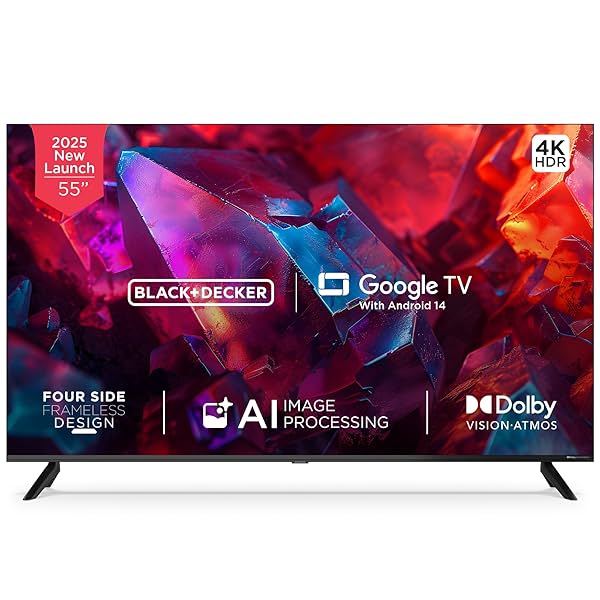 Image of BLACK+DECKER (BXTVGU55UD2875ATIN) (55 inches) Google TV 