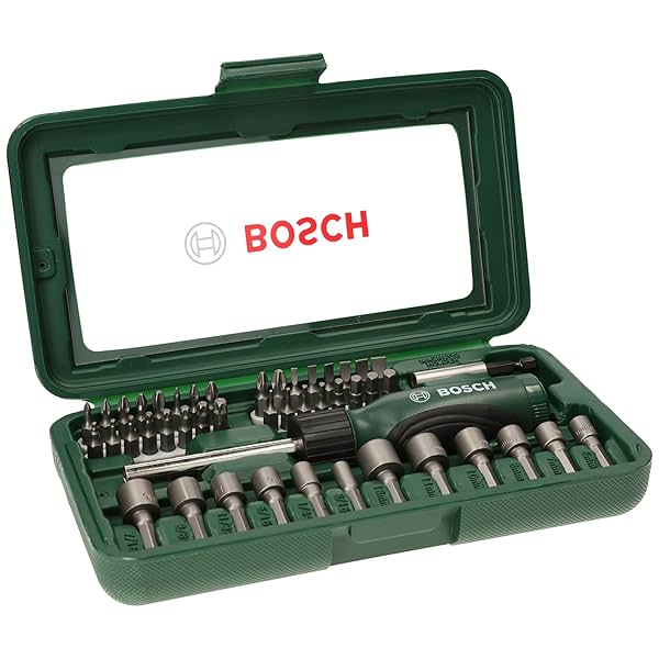 Image of BOSCH 46-Piece Screwdriver Bit Set