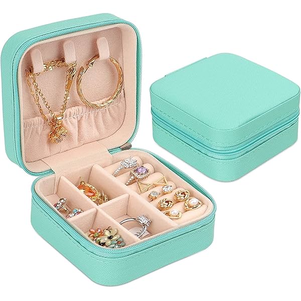 Image of BUYORY Faux Leather Jewellery Organiser Box