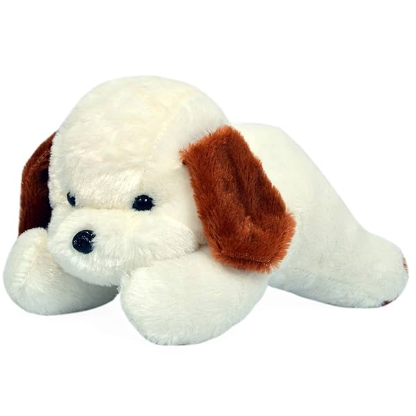 Image of Babique Dog Stuffed Soft Toy Plush for Kids Baby Boy Girl Birthday