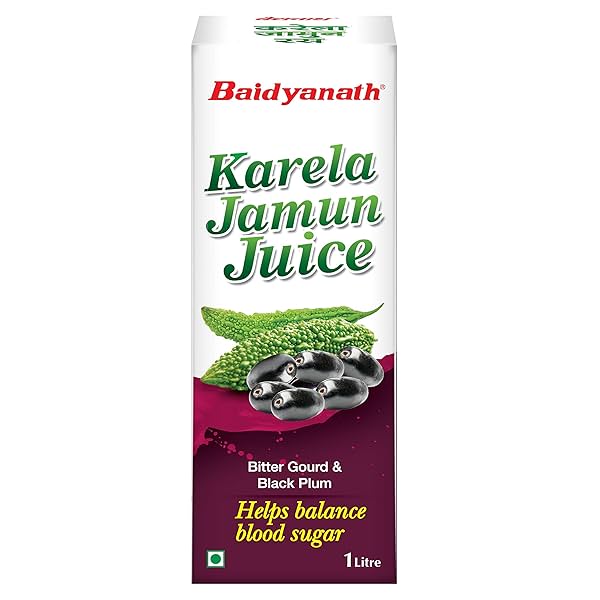 Image of Baidyanath Karela Jamun Juice -1 Litre |.