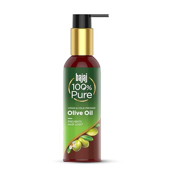 Image of Bajaj 100% Pure Olive Oil 200Ml