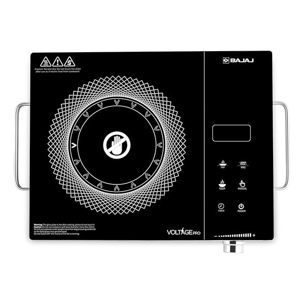 Image of Bajaj IRX 220F Infrared Cooktop 2200 W Black/Silver