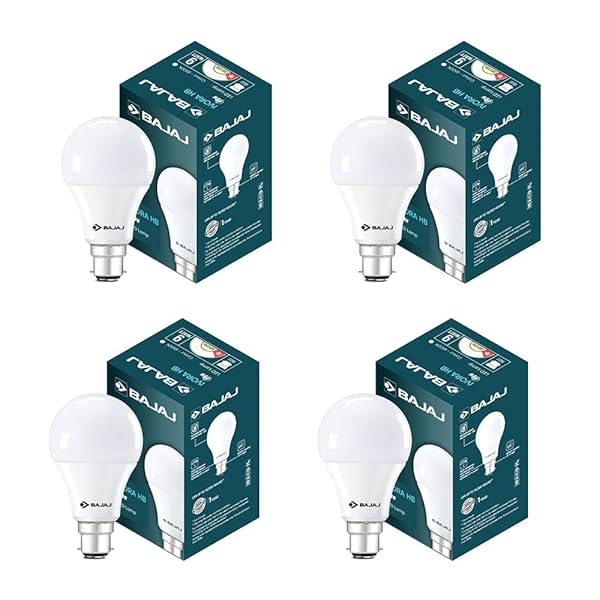 Image of Bajaj Ivora Hb Led Lamp 9W Cdl Cool Daylight B22D|Energy Efficient|