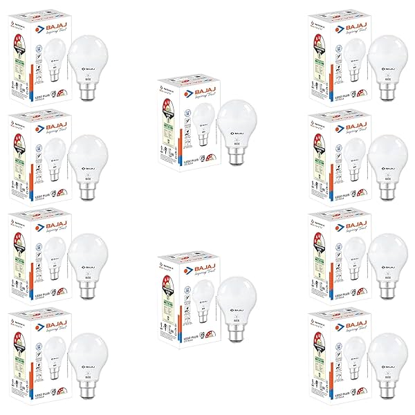 Image of Bajaj Ivora Hb Led Lamp 9W Cdl Cool Daylight | Energy Efficient 