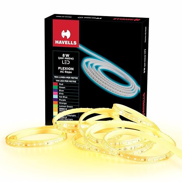 Image of Bajaj Ivora LED Strip Light 24W | 4 Star Rated | Energy Efficient & Long Life |.