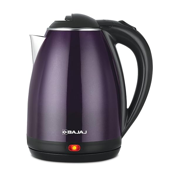 Image of Bajaj KTP 1.8 Litre Electric Kettle, Purple and Black