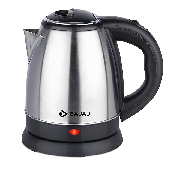 Image of Bajaj Ktx 1.2 Litre Dlx Electric Kettle |1350W Kettle With Stainless Steel Body | 