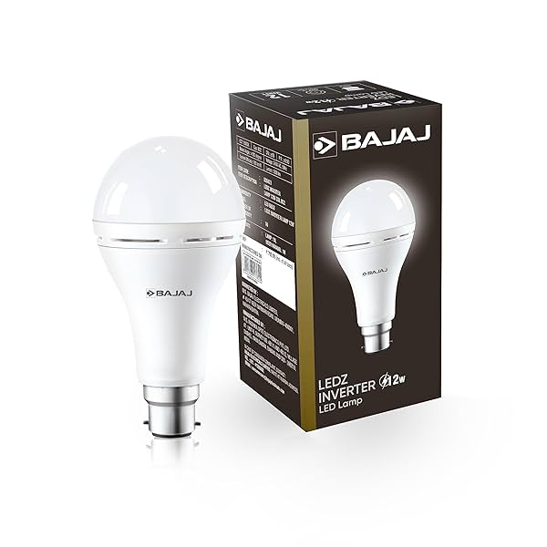 Image of Bajaj LEDZ 12W Rechargeable Emergency Inverter LED Bulb