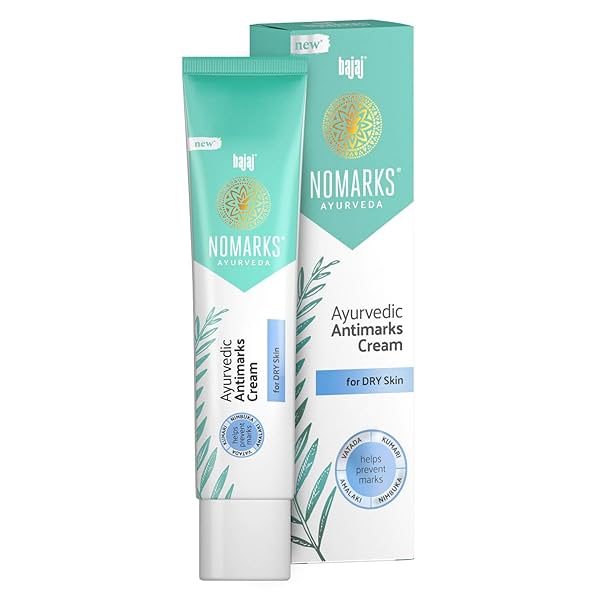 Image of Bajaj Nomarks Ayurvedic Antimarks Cream for Dry Skin