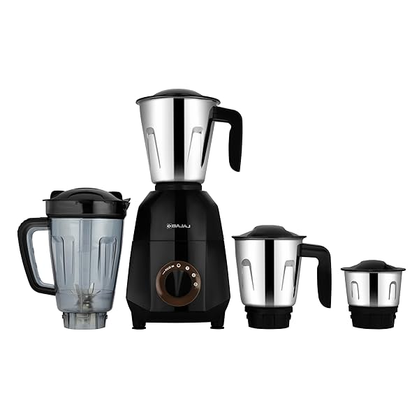 Image of Bajaj Rex Dlx Ninja Series 4 Jar 750W Mixer Grinder