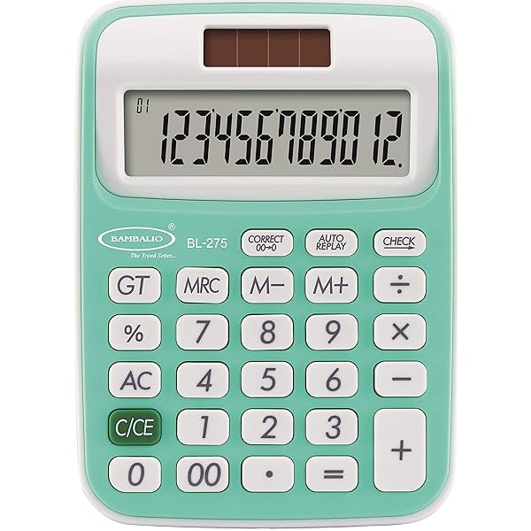 Image of Bambalio12 Digits BL-275 with 3 Years Warranty Electronic Calculator