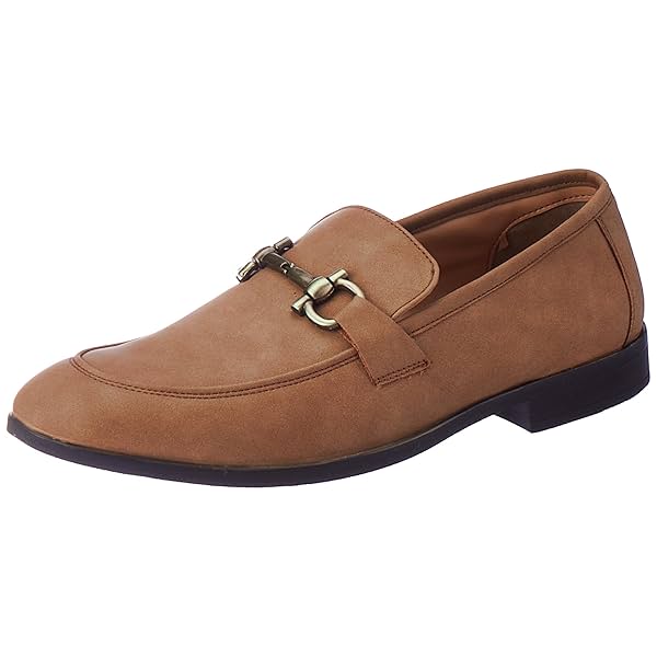 Image of Bata ADDY E Mens Casual Loafer in TAN