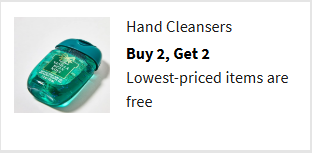 Image of Bath & Body Works Offer : Buy 2 Hand Cleansers and Get 2 Free