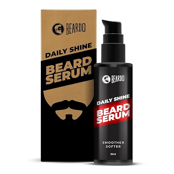 Image of Beardo Beard Serum, 50 ml | Daily use beard serum for men | Softens and Smoothens Rough Beard