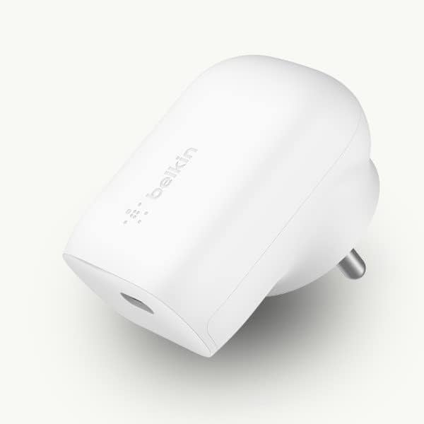 Image of Belkin 30W Single Port USB-C (Type C) Wall Charger