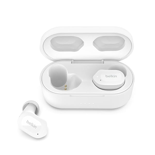 Image of Belkin SOUNDFORM Play True Wireless Earbuds (White)