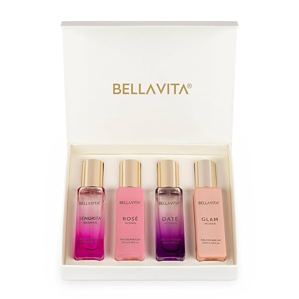 Image of Bella Vita Luxury Woman Eau De Parfum Gift Set (4x20ml)