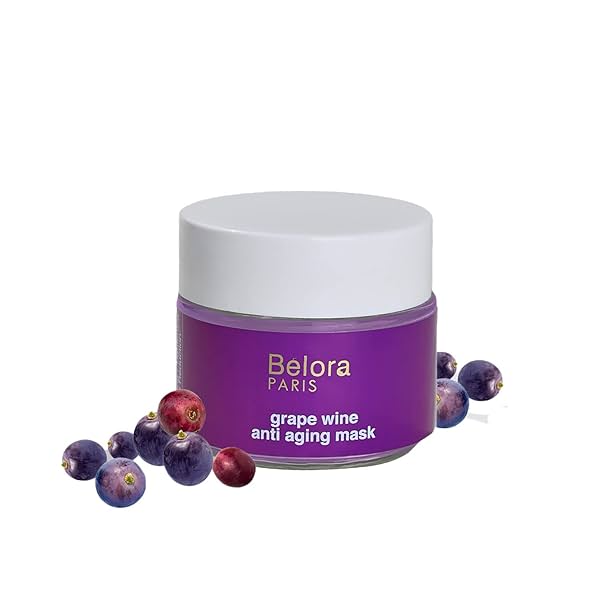 Image of Belora Paris Grape wine anti ageing mask (100g)