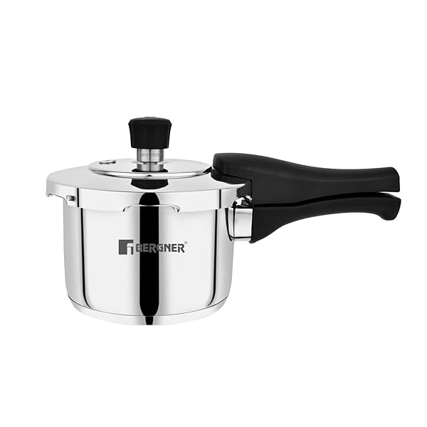 Image of Bergner Pura Stainless Steel 1.5 L Pressure Cooker