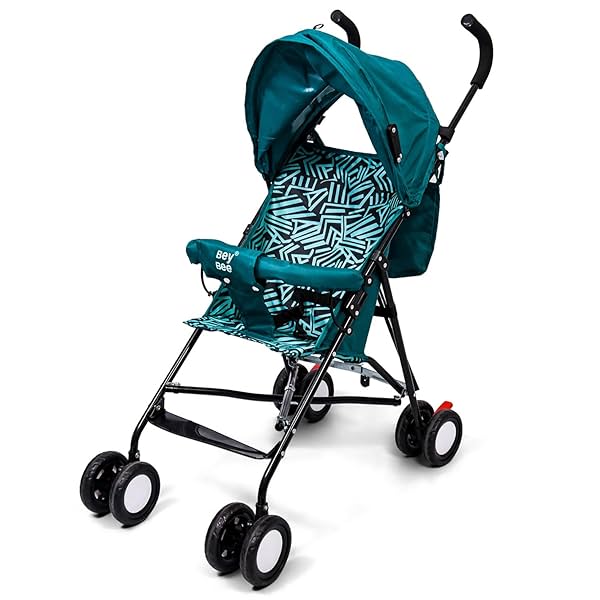 Image of BeyBee Travel Friendly Lightweight Baby Stroller Buggy Comes with Safety Handle|.