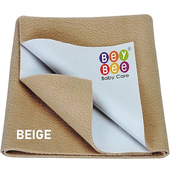 Image of BeyBee Waterproof Quick Dry Sheet for Baby| Bed Pad Anti-Piling Fleece Extra Absorbent Washable Matress Protector