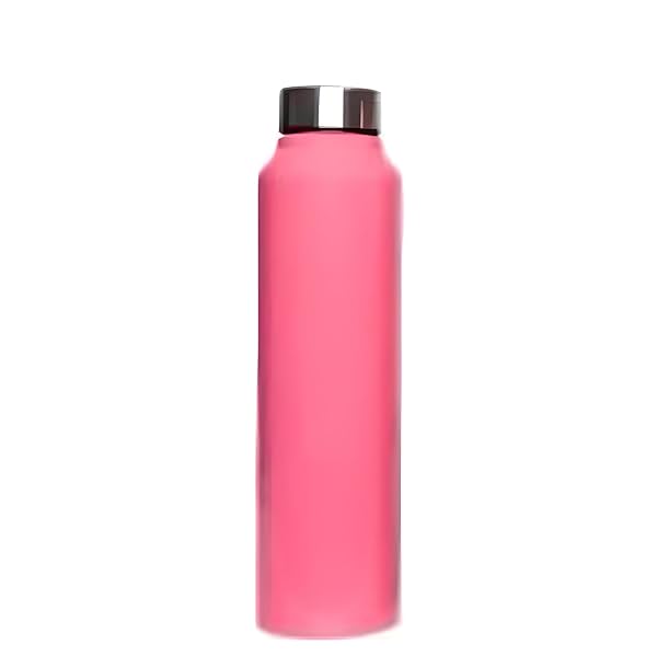 Image of BigPlayer Baby Pink Vacuum Insulated Stainless Steel Water Bottle