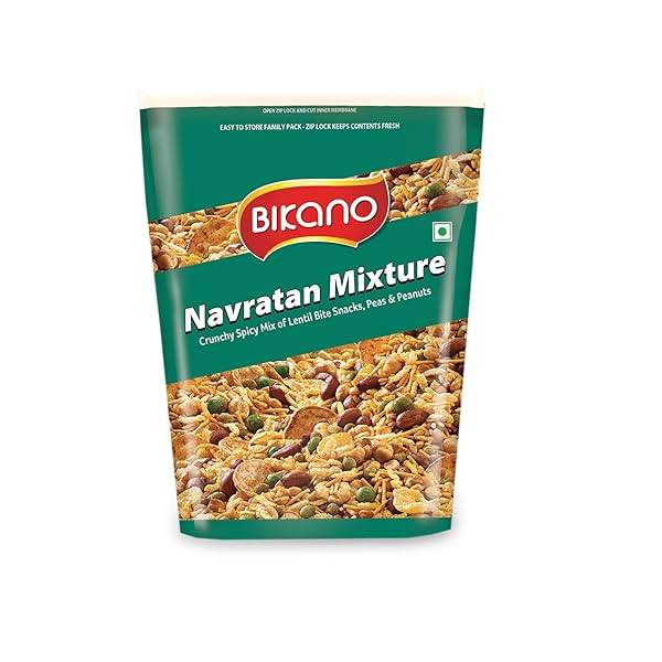 Image of Bikano Navratan Mixture | Spicy and Crunchy | 1kg Pack.