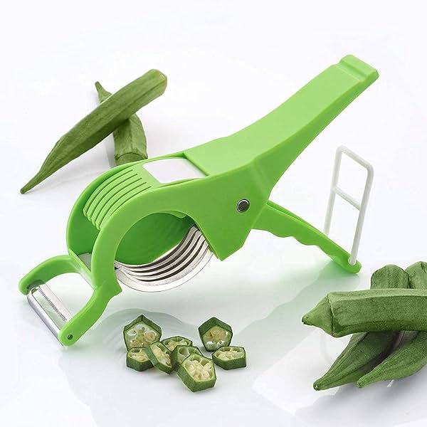 Image of Black Olive Dual Stainless Steel Cutting Blades Spiral Slicer 4.