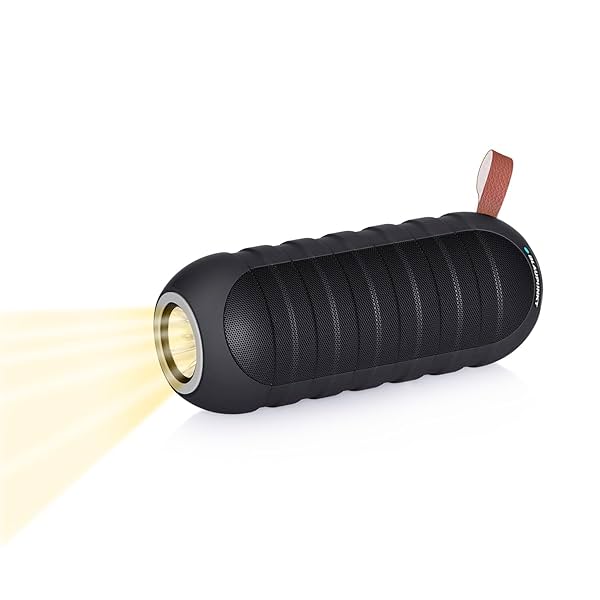 Image of Blaupunkt BT10 Wireless Bluetooth Speaker with Flashlight