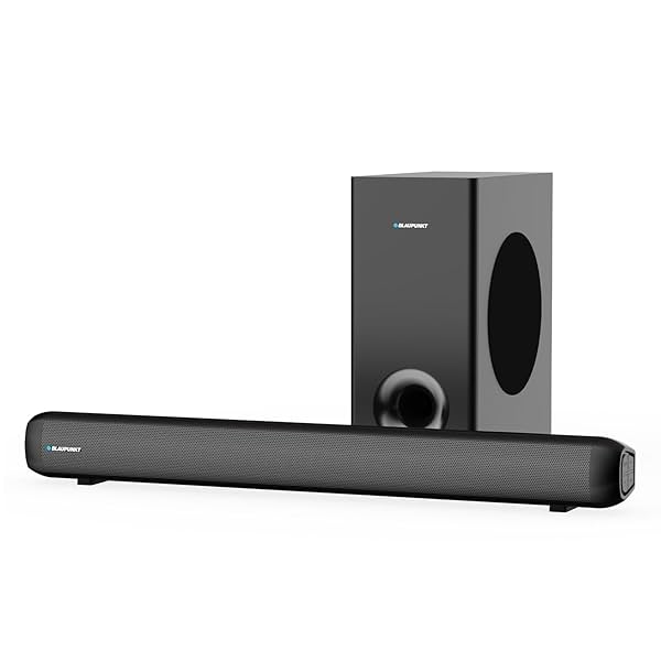 Image of Blaupunkt Newly Launched SBW100 Pro+ 2.1 CH Soundbar with Wired Subwoofeer