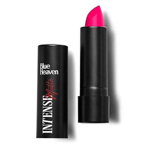 Image of Blue Heaven Intense Matte Lipstick, Pink Rush,306, 4 gm