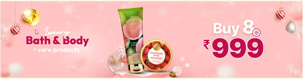 Image of Body Cupid Coupon: Buy 8 Products @ ₹999