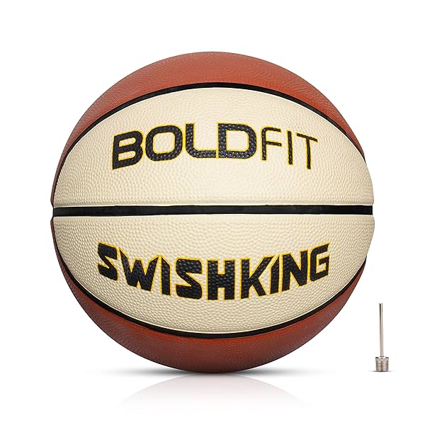 Image of Boldfit Rubber Basketball Size 7 