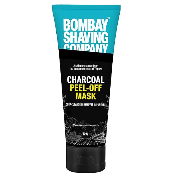 Image of Bombay Shaving Company Activated Charcoal Peel Off Mask With 10X Detoxifying Power