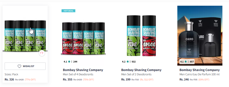 Image of Bombay Shaving Company up to 77% Discount 