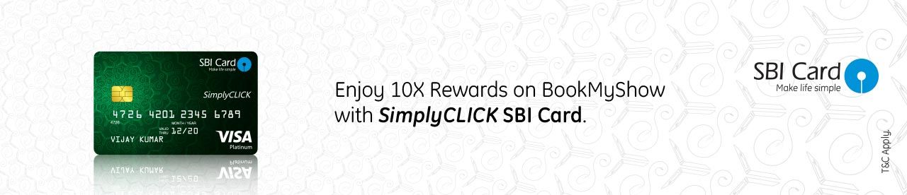 Image of BookMyShow: Get 10 Reward Points with SBI Credit Card