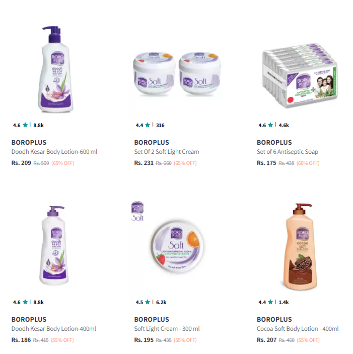 Image of Boroplus Skin Care Product @ Up to 65% Discount