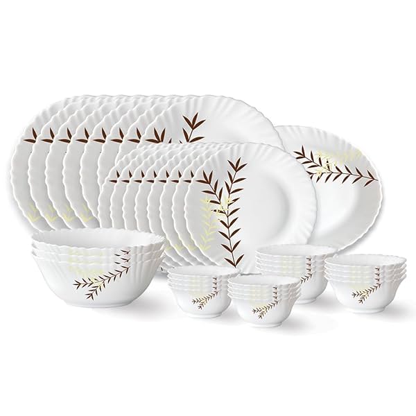 Image of Borosil Opalware Dinner Set (36 pieces)