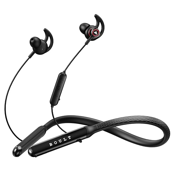 Image of Boult Audio Curve Max Bluetooth Earphones with 100H Playtime, Clear Calling