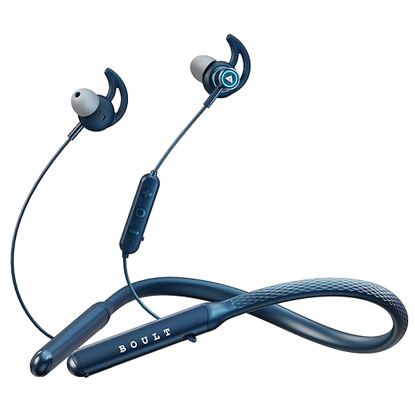 Image of Boult Audio Curve Max Bluetooth Earphones with 100H Playtime, Clear Calling ENC Mic, Dual Device Connectivity