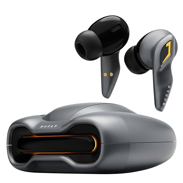 Image of Boult Audio UFO Truly Wireless in Ear Earbuds with 48H Playtime, Built-in App Support,