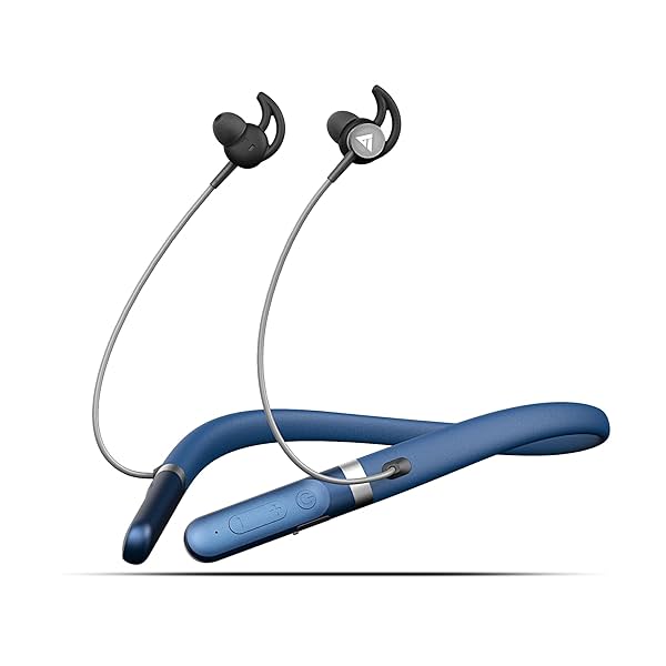 Image of Boult Audio ZCharge Bluetooth Earphones with 40H Playtime, Dual Pairing Neckband,