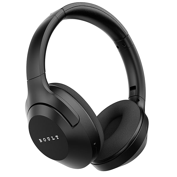 Image of Boult Newly Launched Flex Over Ear Bluetooth Headphones with 80H Playtime