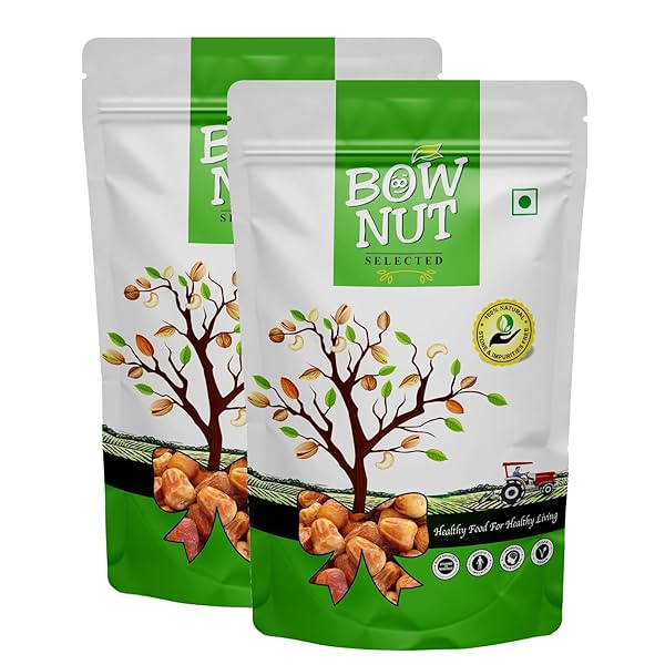 Image of Bownut Premium Dates (Yellow Dates/Khajoor), 400(2 * 200) gm