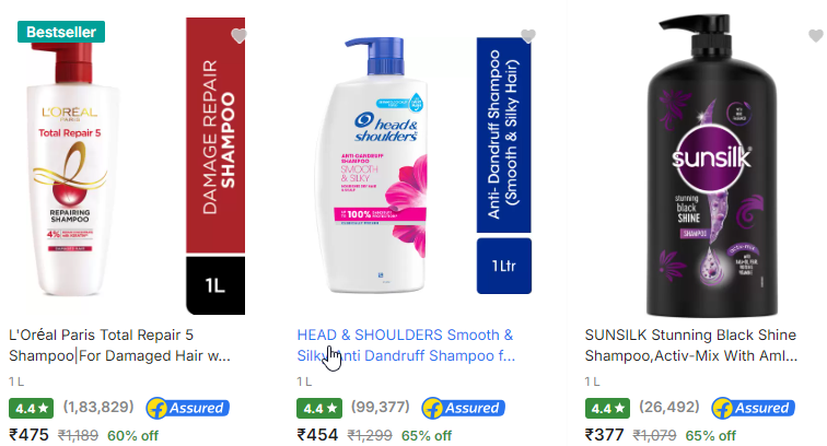 Image of Brand Shampoo Up to 70% Discount 