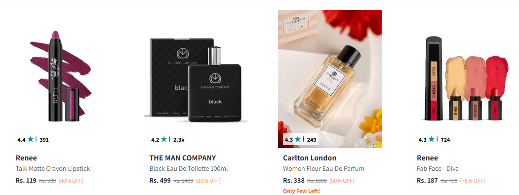 Image of Branded Beauty Products at 70%-80% Discount 