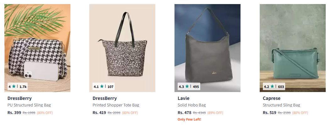 Image of Branded Handbags up to 89% Discount