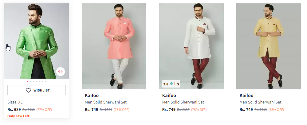 Image of Branded Men's Clothing Starting At @₹689 